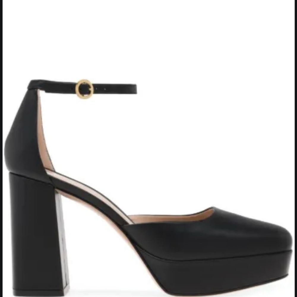 Elegant Black Platform Heels